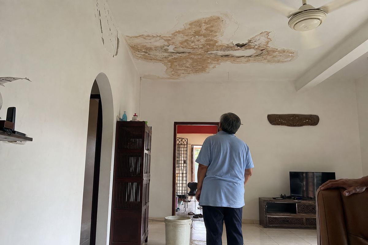Ceiling Leak Repair