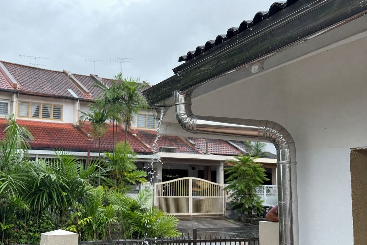 Gutter Repair and Replacement in Malaysia: Stainless Steel and Aluminium