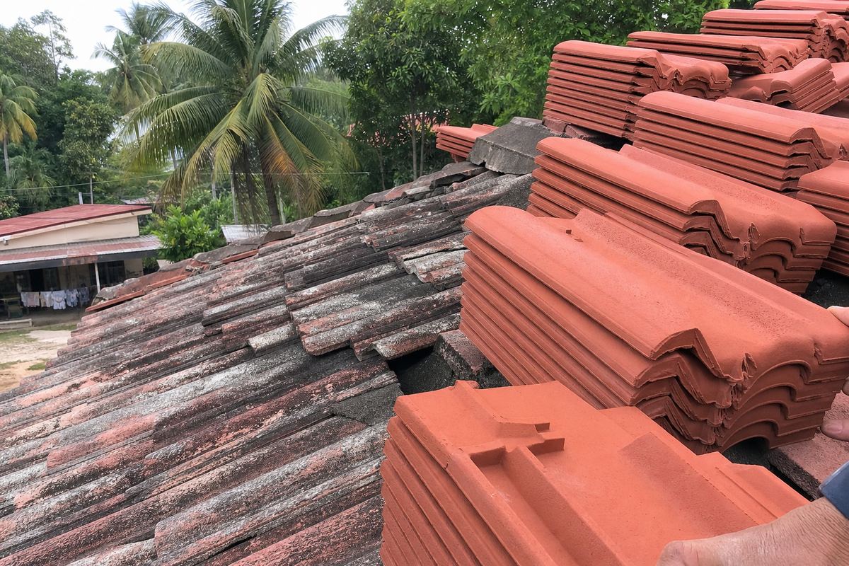 Concrete vs Clay vs Stone-Coated Roof Tiles Malaysia
