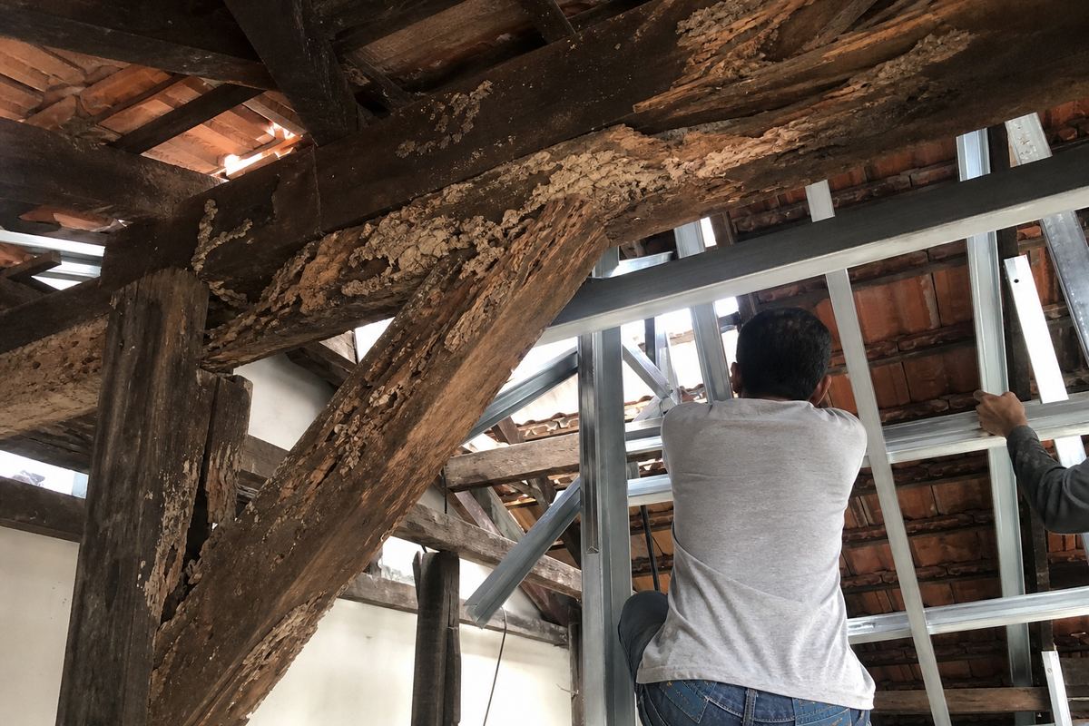 Roof Truss Termite Damage Signs: What to Look For